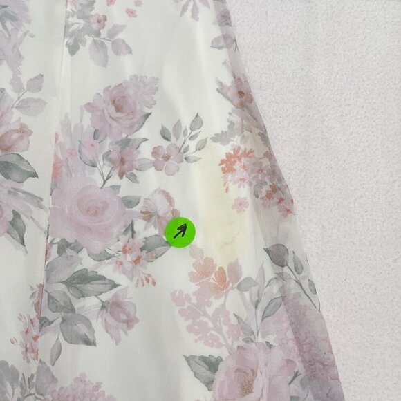 Birdy Grey Jane Slit Convertible Blush BouquetMaxi Formal Bridesmaid Dress S NWT - Picture 16 of 16